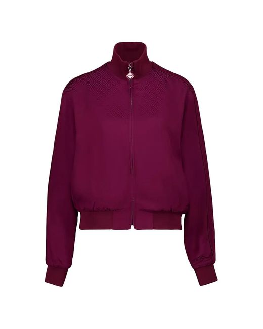 Casablanca Purple Monogram Sweatshirt