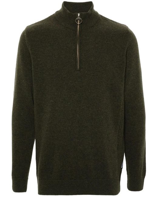 Barbour Green Holden Jumper for men