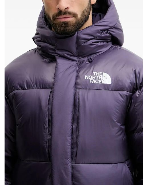 The North Face Purple Pertex Hooded Quilted Jacket for men