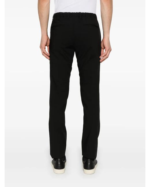 Incotex Black Pattern 30 Trousers for men