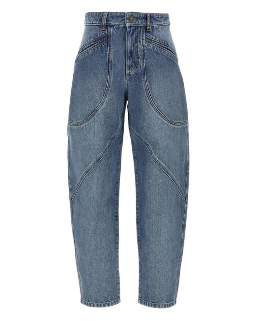 Jeans Catarina Con Inserti di Isabel Marant in Blue