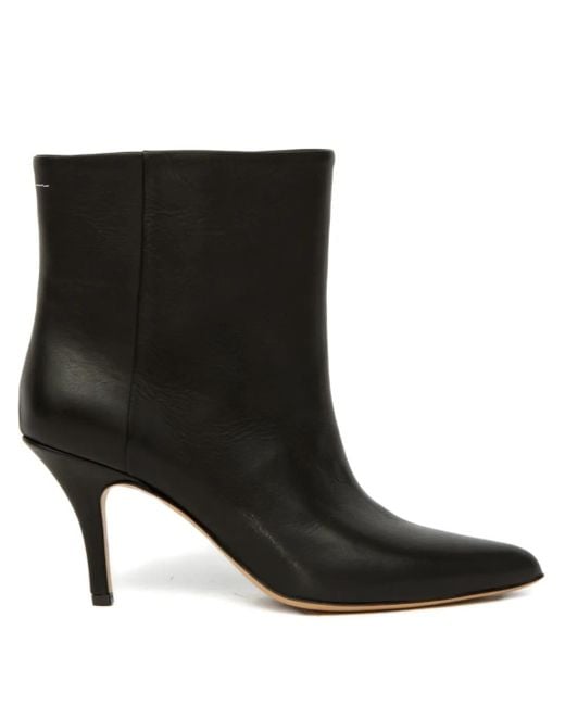 MM6 by Maison Martin Margiela Black Trunk Stiefel