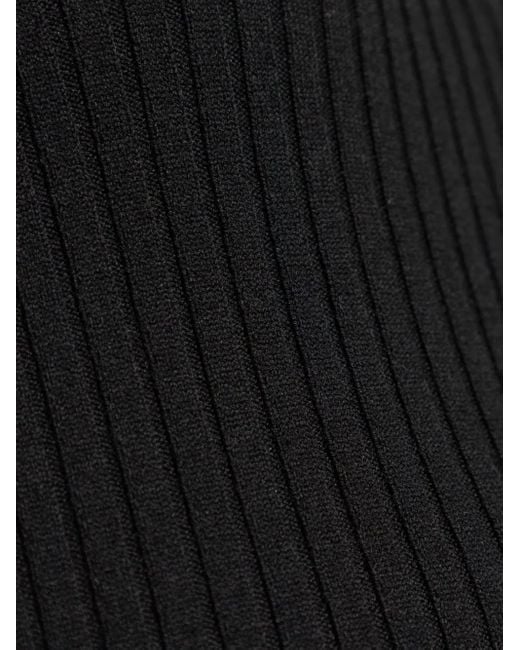 Dolce & Gabbana Black Dna Wool-Blend Top