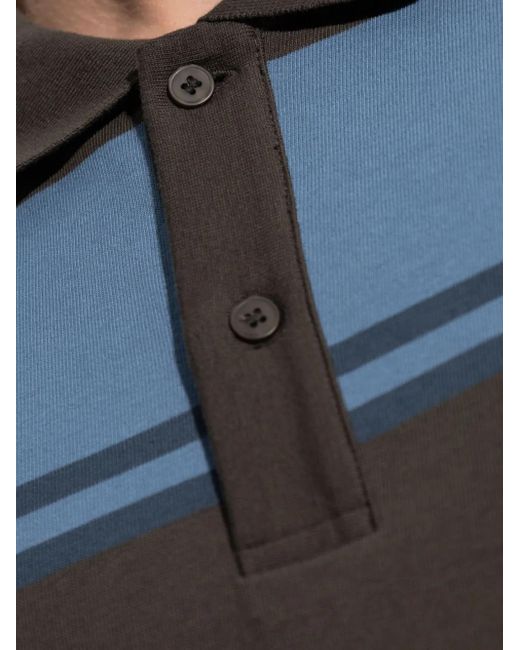 Polo Rayé À Manches Longues Samsøe & Samsøe pour homme en coloris Blue