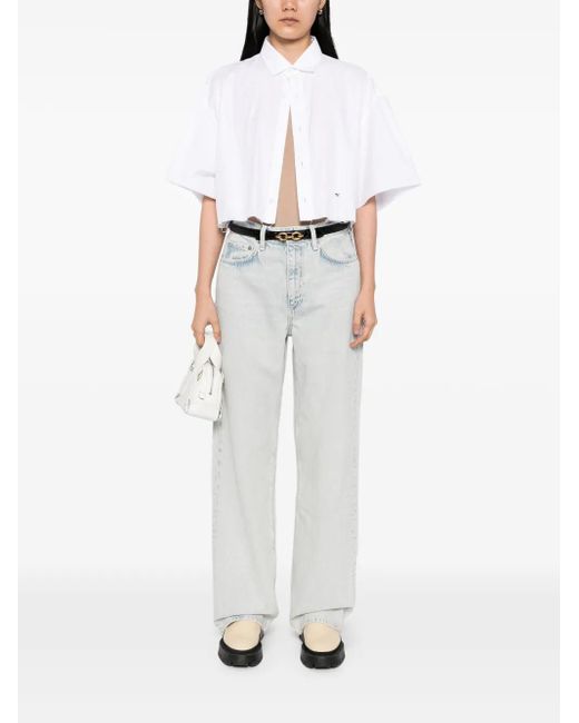 Rag & Bone White Shea Jeans