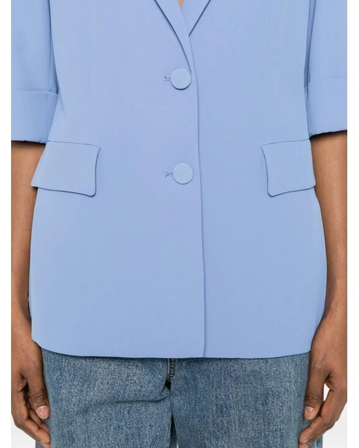 Imperial Blazer Met Knoopsluiting in het Blue