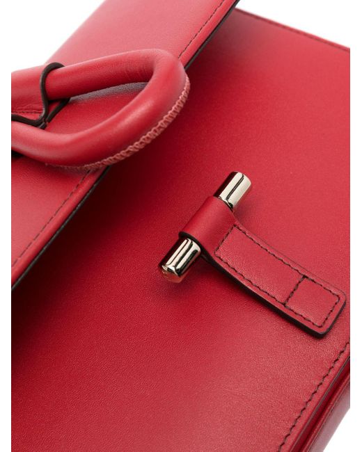 Tila March Romy Leather Crossbody Bag in Red | Lyst