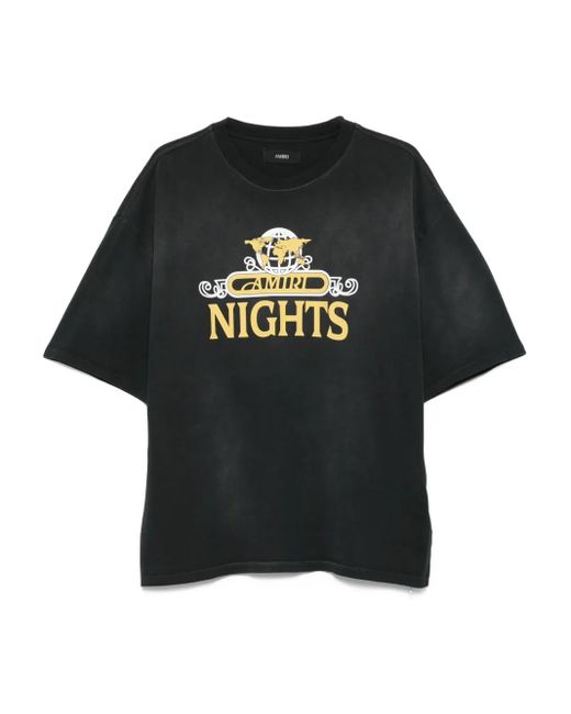 Amiri Black Night Shirt for men