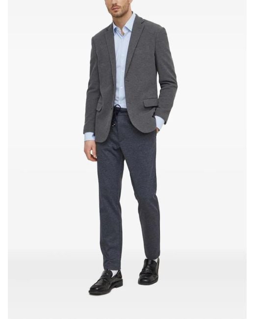 Boss Blue Buttoned Shirt for men