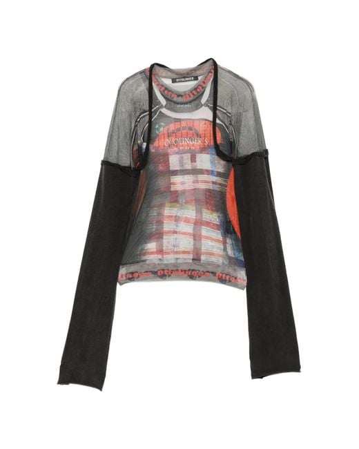 OTTOLINGER White Long-Sleeve T-Shirt