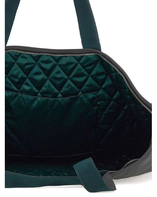 Carhartt Black Large Logo-Patch Tote Bag