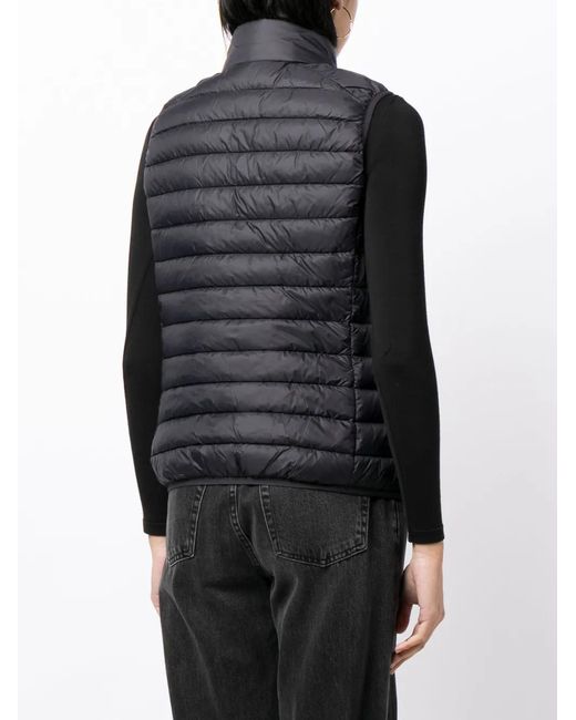 Save The Duck Black Charlotte Quilted Gilet