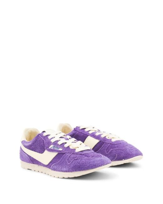 Autry Purple Windspin Sneakers