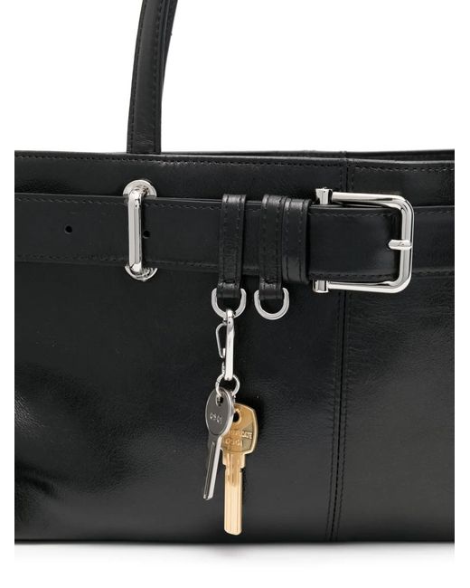 OSOI Black Brocle Shoulder Bag