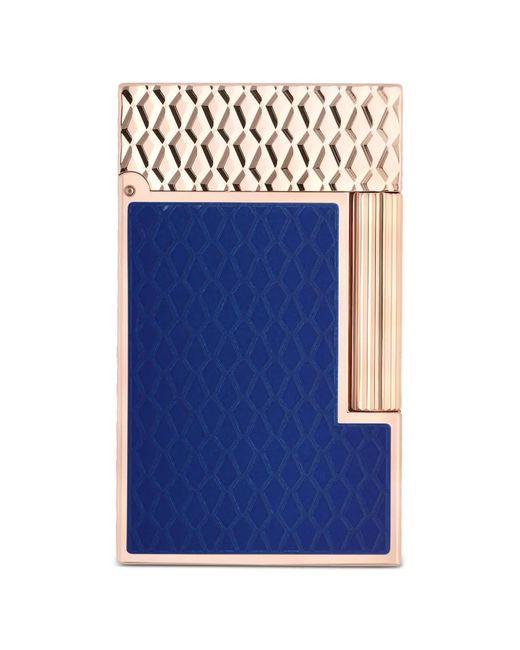S T Dupont Blue Ligne 2 Lighter