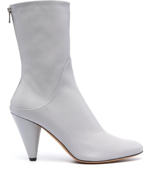 Proenza Schouler White Cone Ankle Boots Shoes