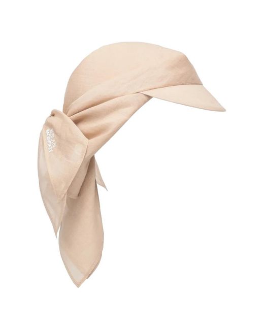 Ruslan Baginskiy White Self-Tie Peaked Hat