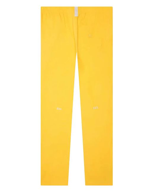 Advisory Board Crystals Yellow Sphene Logo-Patch Track Pants for men