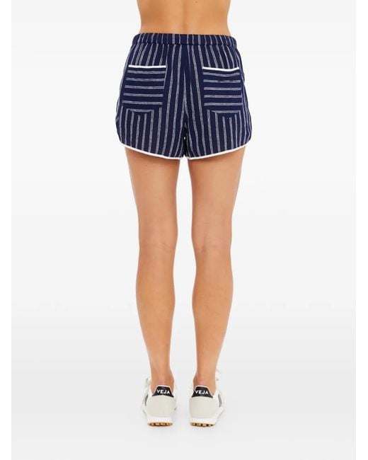 The Upside Blue Belize Marlin Shorts