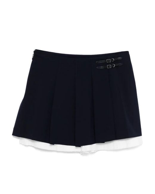 Jonathan Simkhai Blue Suzie Skorts