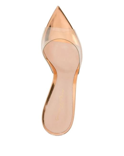 Gianvito Rossi Natural 85Mm Elle Sandals