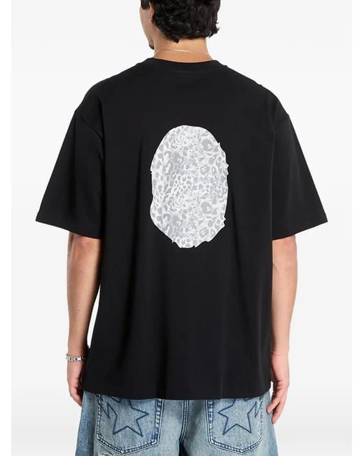 A Bathing Ape Black Ape Head-Print T-Shirt for men