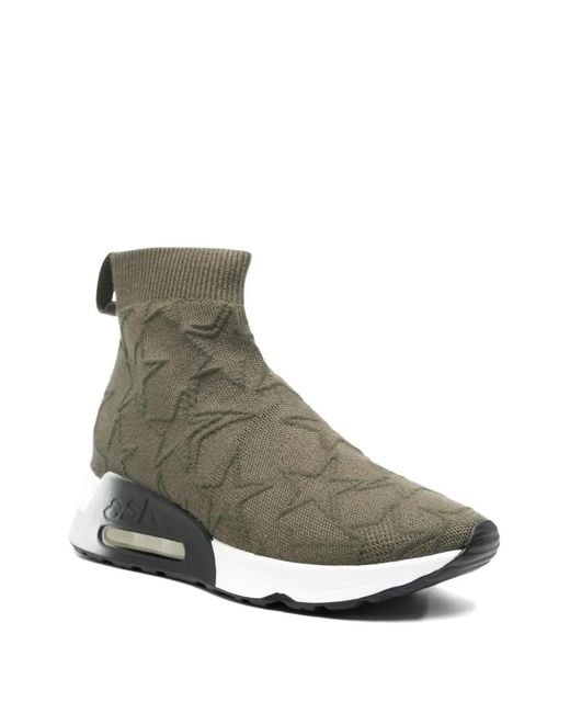Ash Green 30Mm Lab Star Star-Pattern Boots