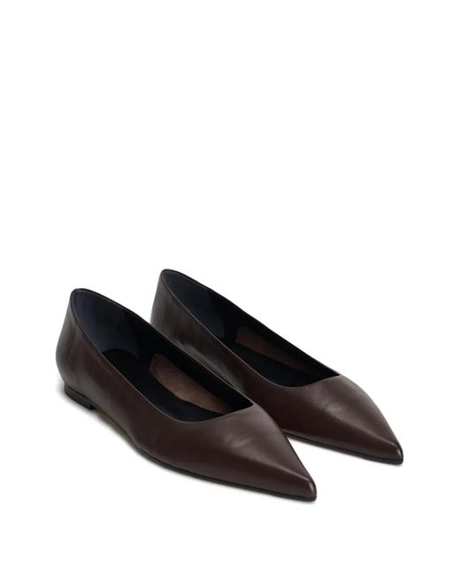 Aeyde White Pointed Pumps