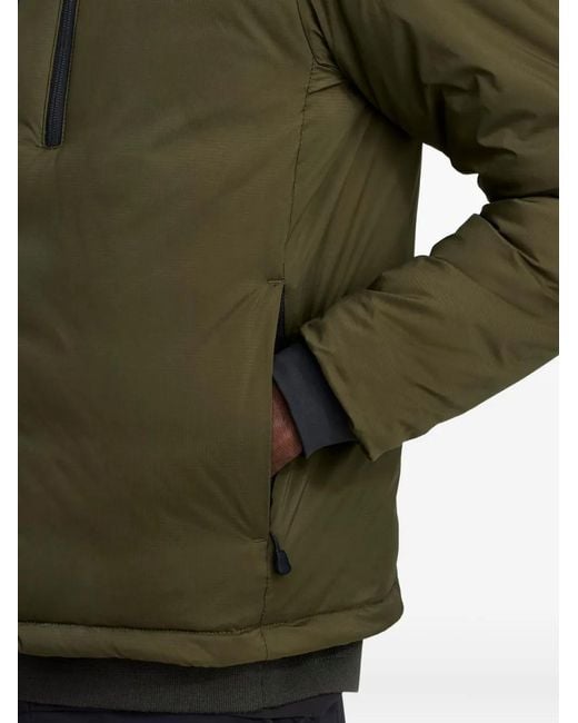 Canada Goose Green Lodge Zip-Up Pocket Jacket for men