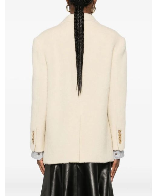 Blazer Con Botones Y Bolsillo DUNST de color Natural