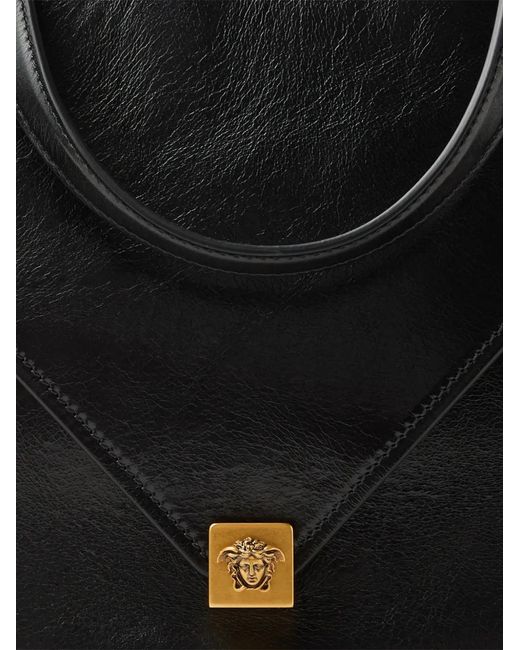 Versace Black Severine Leather Shoulder Bag
