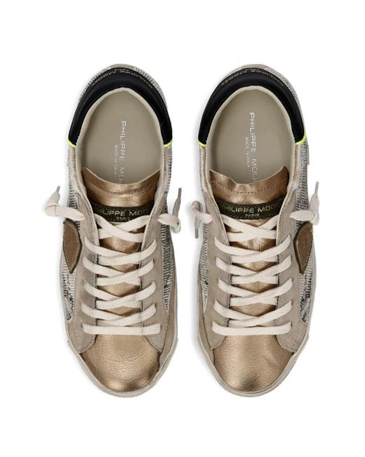 Philippe Model Brown Prsx Low Sneakers