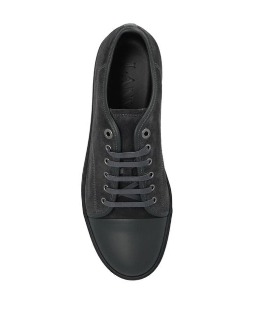 Lanvin Black Dbb1 Panelled Sneakers for men