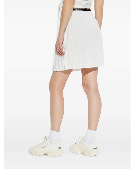 Lacoste Geplooide Rok in het White