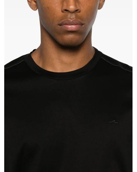 Paul & Shark Black Cotton T-Shirt for men