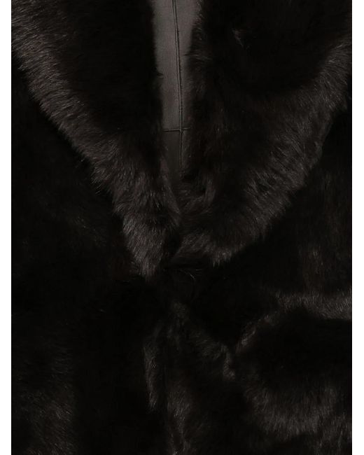 Blancha Black Sleeveless Jacket