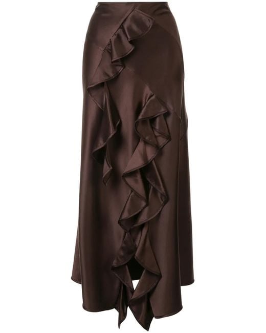 Ellery Brown Salero Panelled Skirt