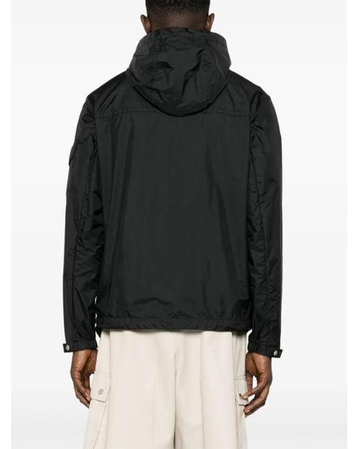 Moncler Black 'Etiache' Jacket With Pocket And Logo for men