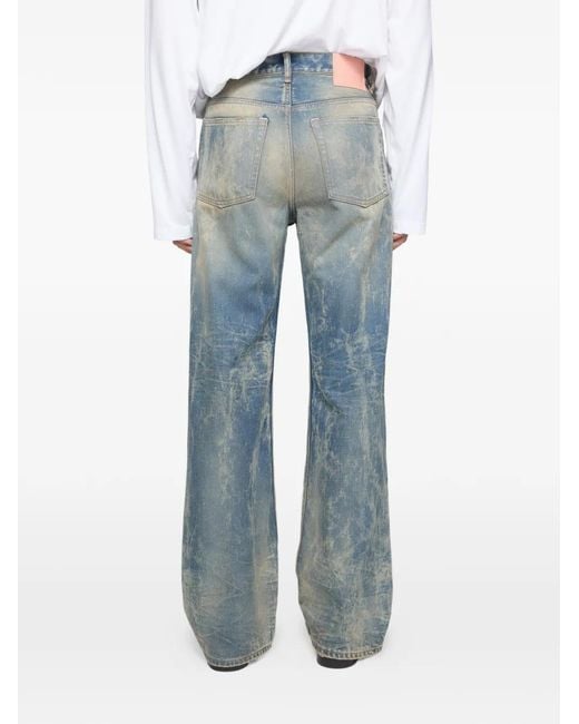 Acne Blue Regular Fit Jeans 2021M for men