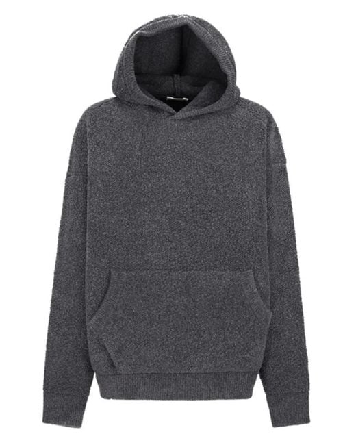Felpa Con Cappuccio di Mordecai in Gray da Uomo