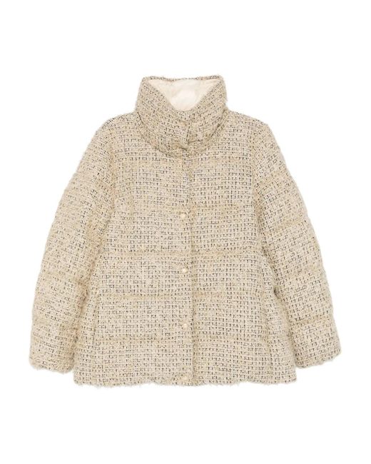 Moncler Natural High-Neck Jacket