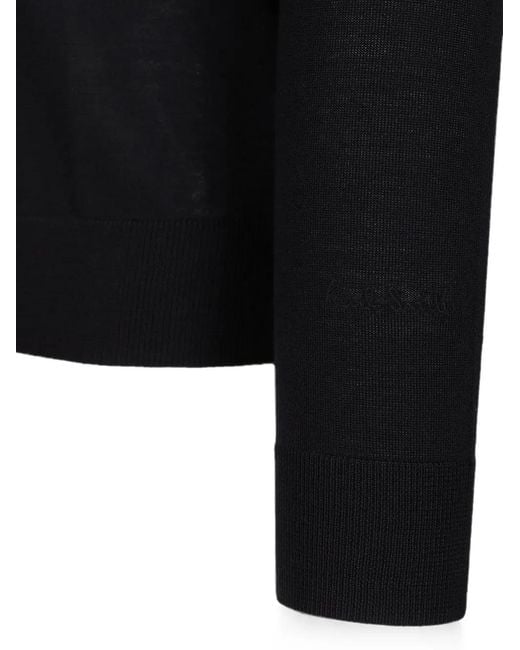 Paul Smith Black Crew-Neck Sweater for men