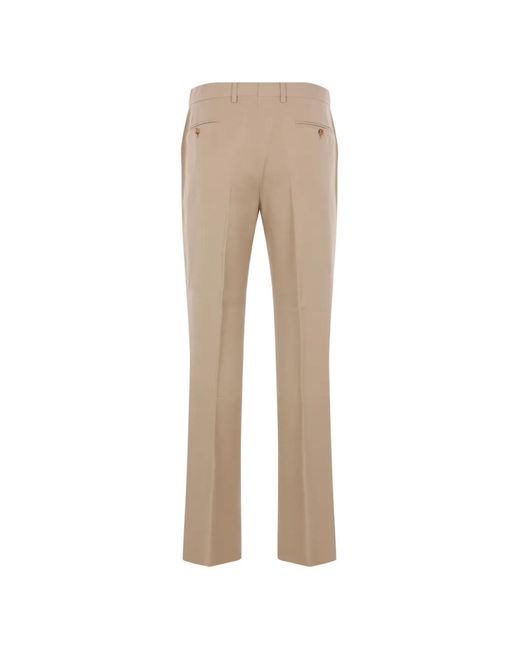 Lardini Natural Button Trousers for men