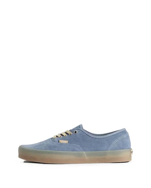 Vans Blue Authentic Suede Sneakers for men