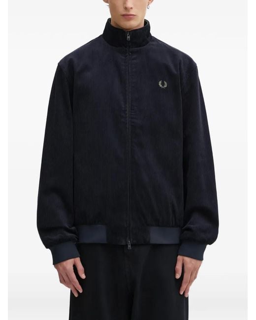 Fred Perry メンズ ブルー コーデュロイ ジャケット 【公式通販】