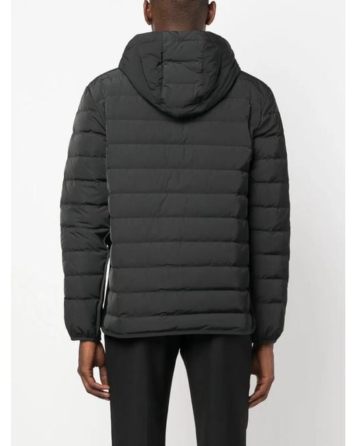 Thom Browne Black 4-Bar Stripe Padded Jacket for men