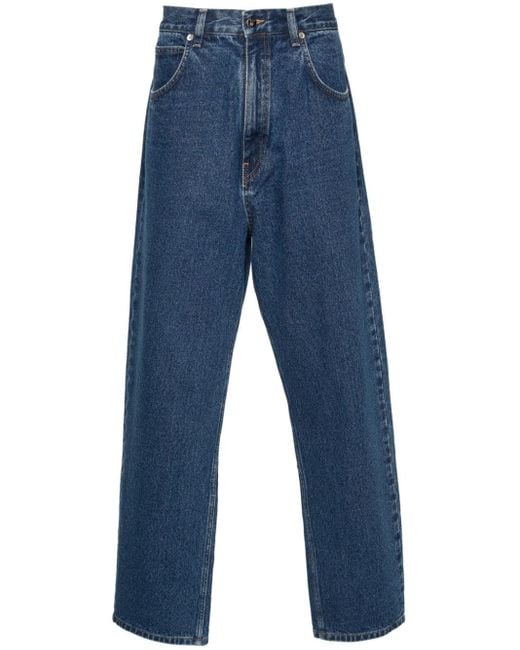 Societe Anonyme Blue Straight-leg baggy Jeans for men