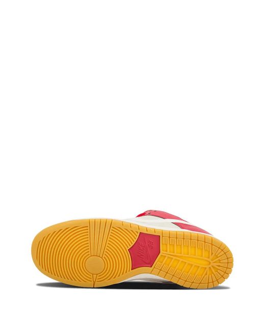 Nike Dunk Pro Sb Low-Top Sneakers in het Red