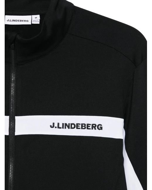 J.Lindeberg Black Jarvis Jacket for men