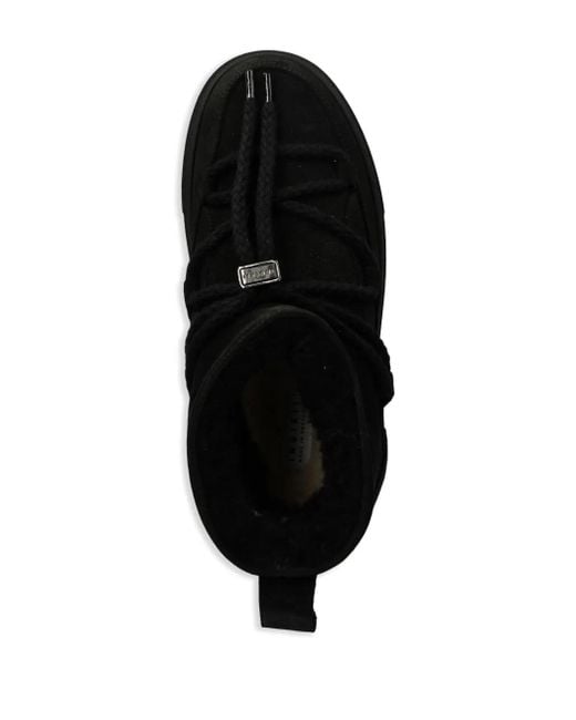 Inuikii Black Suede Boots